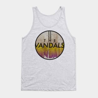 THE VANDALS - VINTAGE YELLOW CIRCLE Tank Top